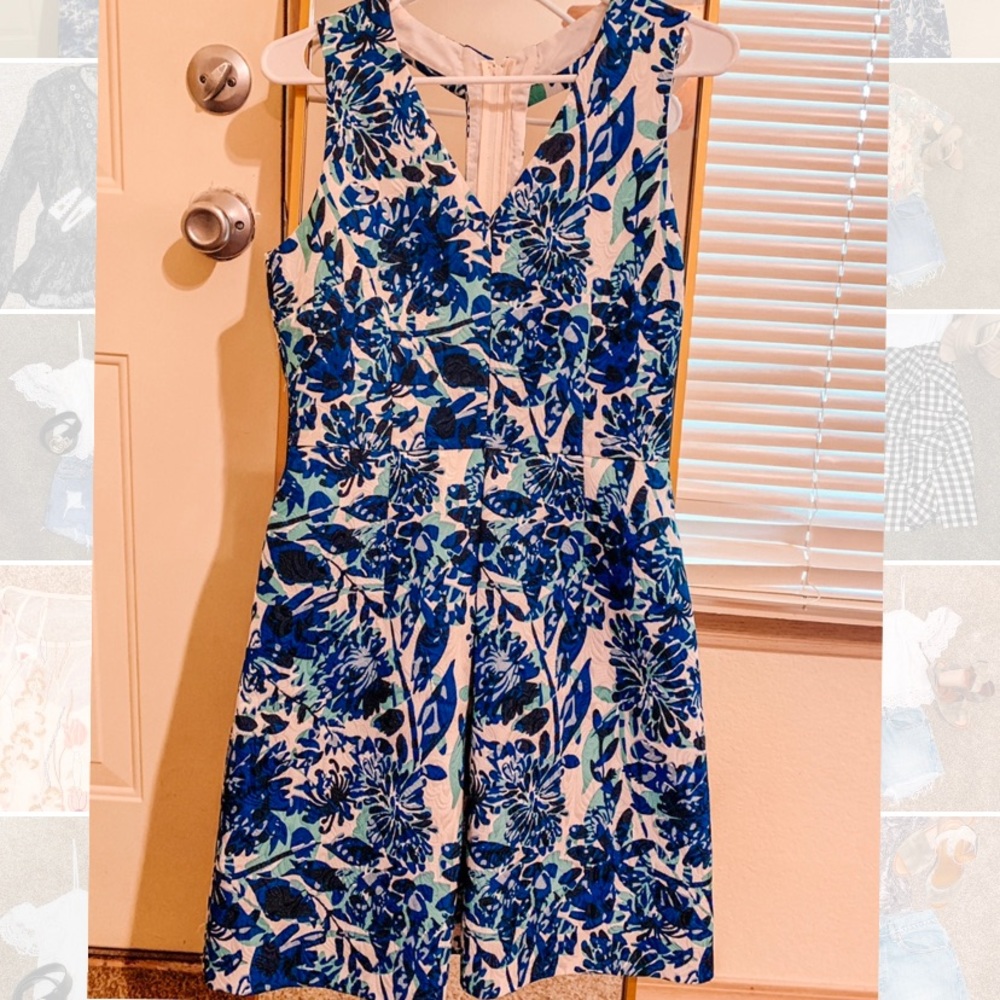 Blue & White Floral H&M Summer Dress